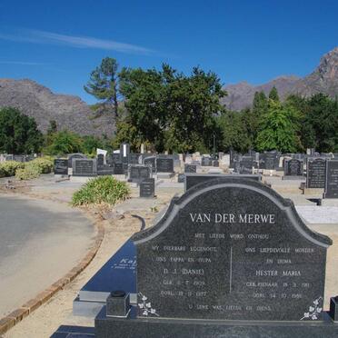 MERWE D.J., van der 1909-1977 &amp; Hester Maria 1911-1986