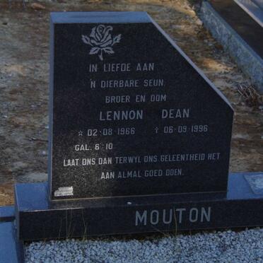 MOUTON Lennon Dean 1966-1996