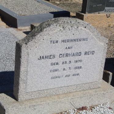 REID James Gerhard 1878-1958