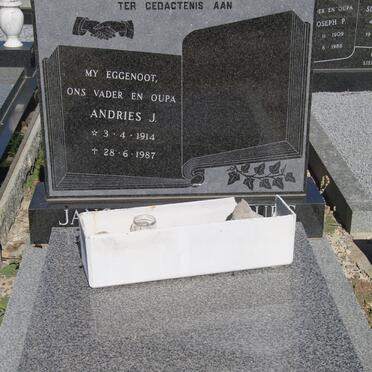 RENSBURG Andries J. Janse van 1914-1987