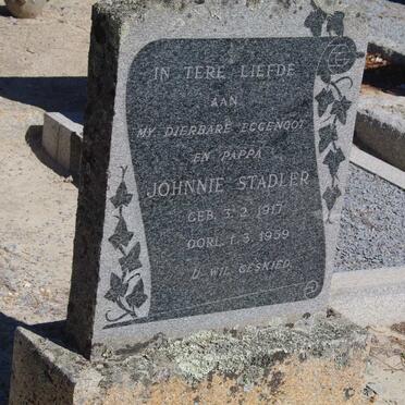 STADLER Johnnie 1917-1959