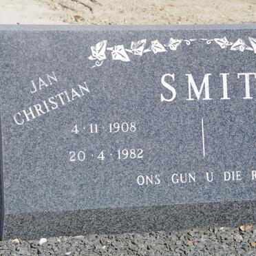 SMIT Jan Christian 1908-1982