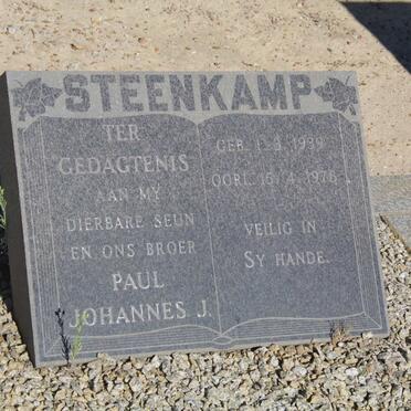 STEENKAMP Paul Johannes J. 1939-1978