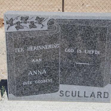 SCULLARD Anna nee GOOSEN