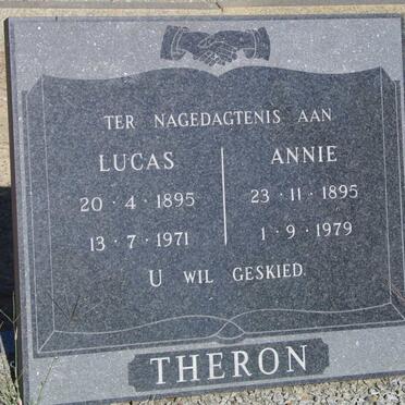 THERON Lucas 1895-1971 &amp; Annie 1895-1979