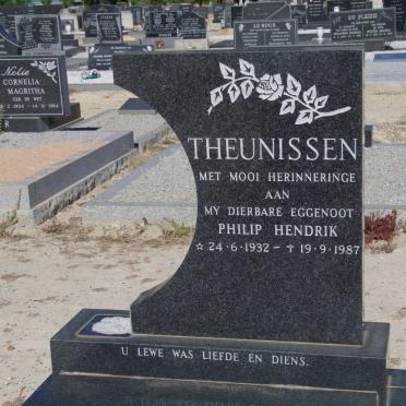THEUNISSEN Philip Hendrik 1932-1987