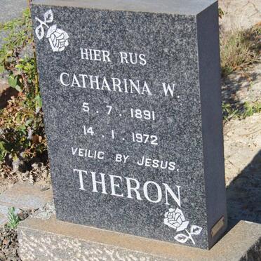 THERON Catharina W. 1891-1972