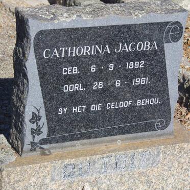 TOIT Cathorina Jacoba, du 1892-1961