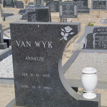 WYK Annatjie, van 1955-1980