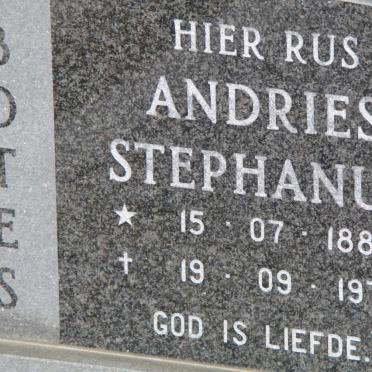 BOTES Andries Stephanus 1885-1971