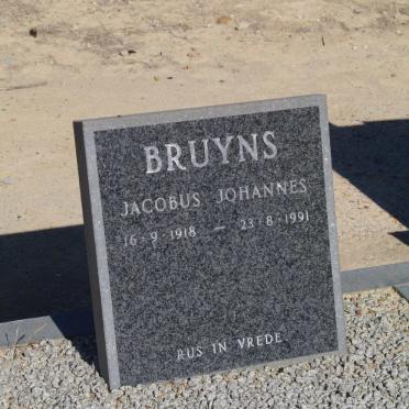 BRUYNS Jacobus Johannes 1918-1991