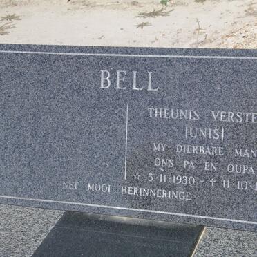 BELL Theunis Verster 1930-1989 :: VILJOEN Johanna Susanna 1911-2001