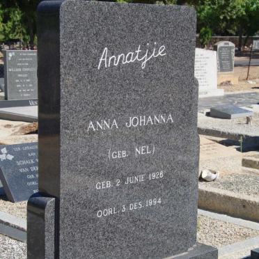 BOTMA Francois Johannes 1913-1999 &amp; Jacoba Fredrika BURGER 1911-1955 :: BOTMA Anna Johanna nee NEL 1926-1994