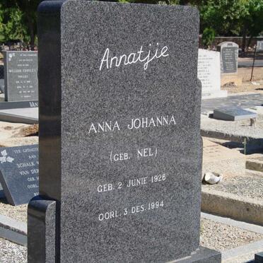 BOTMA Francois Johannes 1913-1999 &amp; Jacoba Fredrika BURGER 1911-1955 :: BOTMA Anna Johanna nee NEL 1926-1994