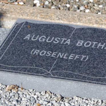 BOTHA Augusta nee ROSENLEFT