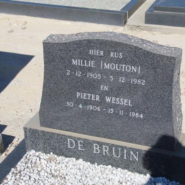 BRUIN Pieter Wessel, de 1906-1984 &amp; Millie MOUTON 1905-1982