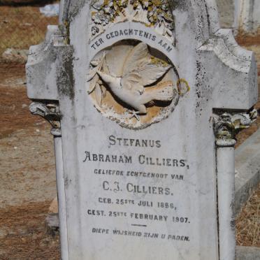 CILILIERS Stefanus Abraham 1856-1907