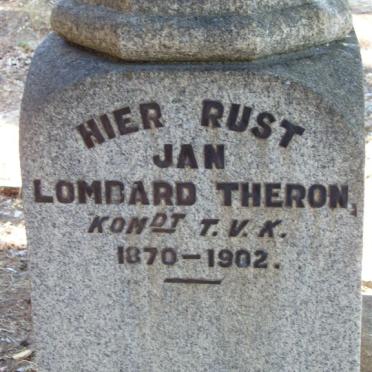 THERON Jan Lombard 1870-1902