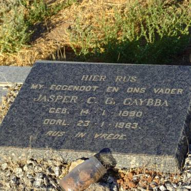 GAYBBA Jasper C.G. 1890-1963