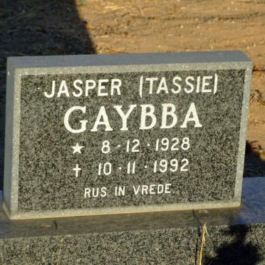 GAYBBA Jasper 1928-1992