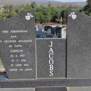 JACOBS Gideon 1917-1981