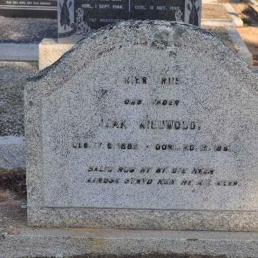 NIEUWOUDT Izak 1882-1961