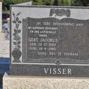 VISSER Gert Jacobus 1929-1980