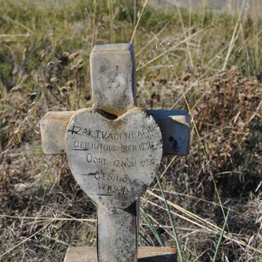 AGENBACH Izak J.V. 1934-1934