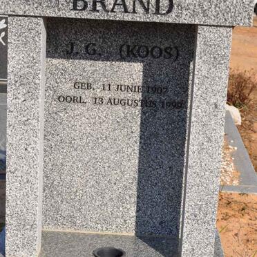 BRAND J.G. 1907-1999