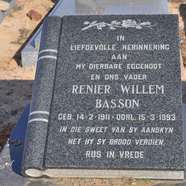 BASSON Renier Willem 1911-1993