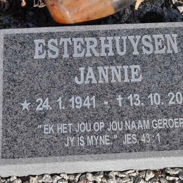 ESTERHUYSEN Jannie 1941-2004