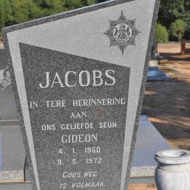 JACOBS Gideon 1950-1972
