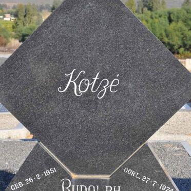KOTZE Rudolph 1951-1974