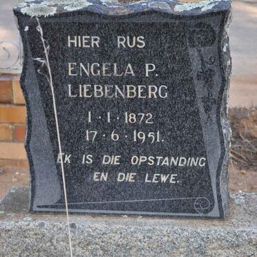 LIEBENBERG Engela P. 1872-1951