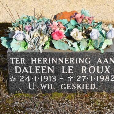 ROUX Daleen, le 1913-1982