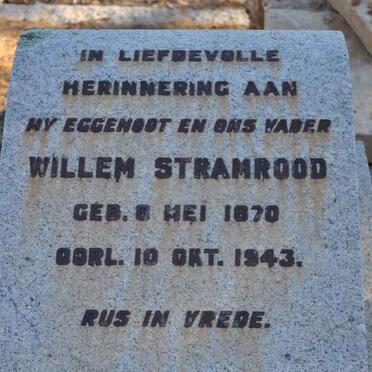 STRAMROOD Willem 1870-1943