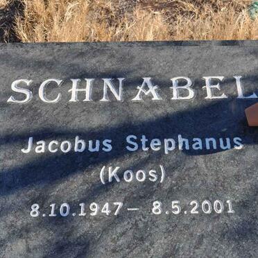 SCHNABEL Jacobus Stephanus 1947-2001