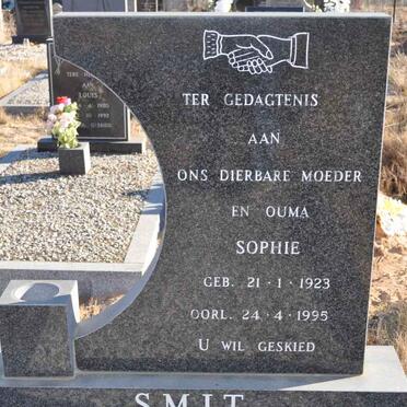 SMIT Sophie 1923-1995