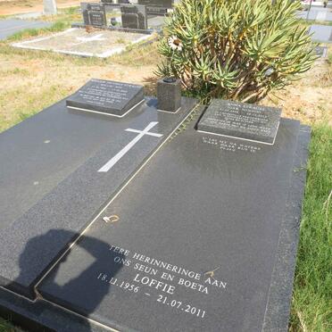 STRAUSS Willem Jacobus 1924-2022 & Anna MINNIE 1936-2012 :: STRAUS Loffie 1956-2011_1