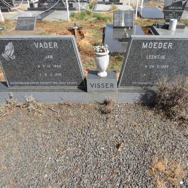 VISSER Jan 1944-1995 & Leentjie 1949-