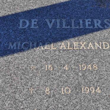VILLIERS Michael Alexander, de 1948-1994