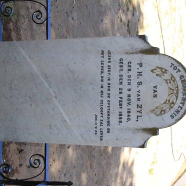 ZYL P.H.S., van 1840-1888