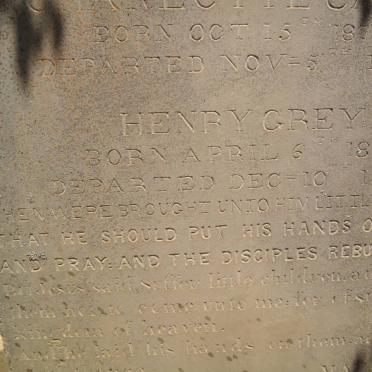 GREY Henry 1875-1875