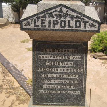 LEIPOLDT Christian  Frederik 1844-1911