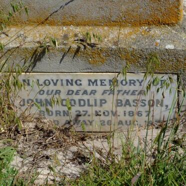 BASSON John Godlip 1867-19??