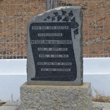FOURIE Wesselina 1915-1941