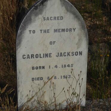 JACKSON Caroline 1845-1913