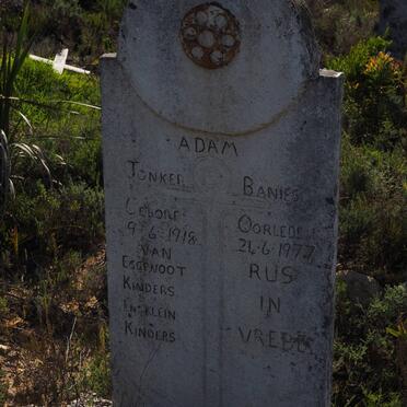 ADAM Jonker Banies 1918-1977