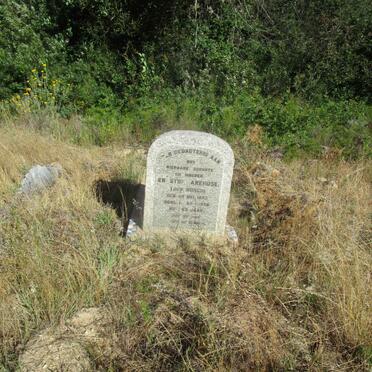 ARENDSE Erenstina nee BOSCH 1873-1956