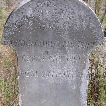 TOIT David Jacobus, du 1844-192?